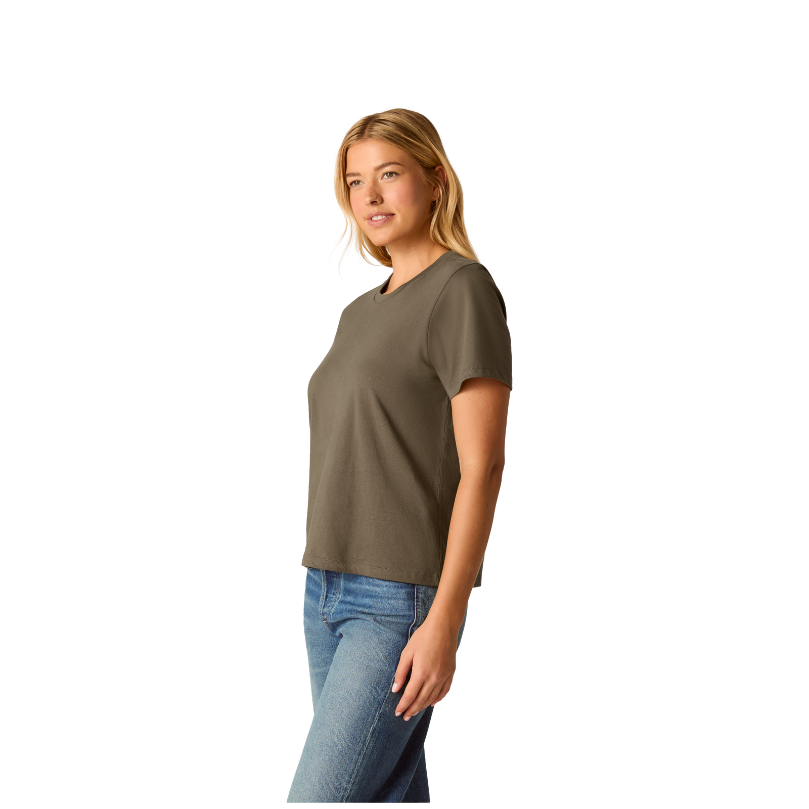 Women's Pima Cotton Crew Neck T-Shirt