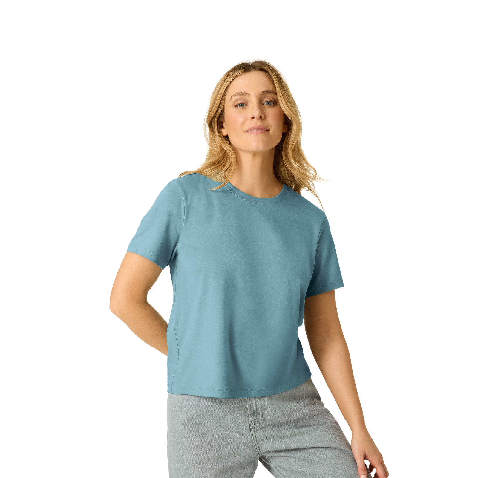 Women's Pima Cotton Crew Neck T-Shirt