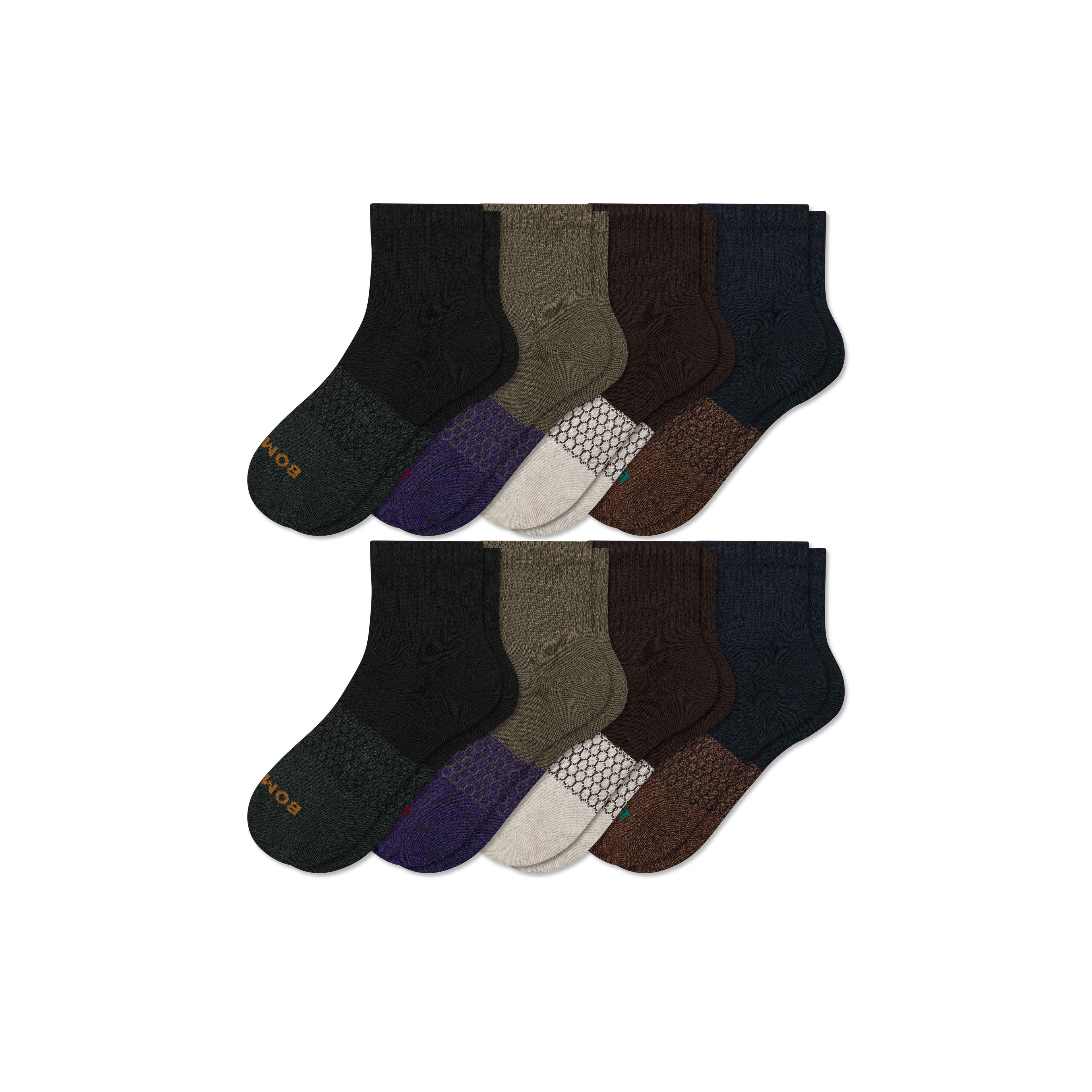 Men's Quarter Sock 8-Pack